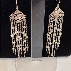 Silver Chandelier Earrings .925